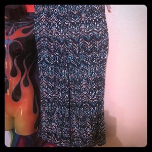 Abstract flowy pants